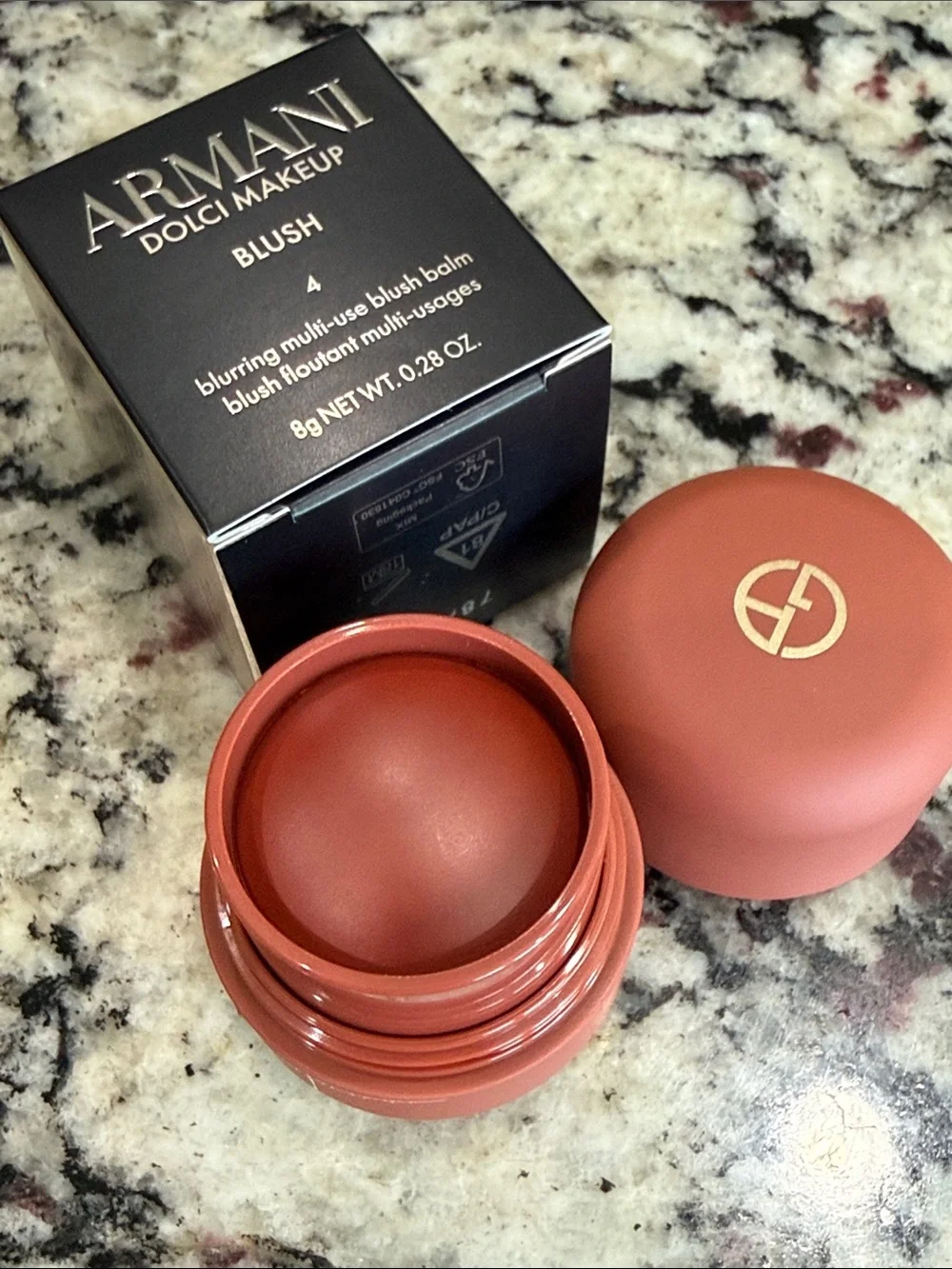 Giorgio Armani Dolci Makeup Blush #4 Cinnamon Blush New in Box!